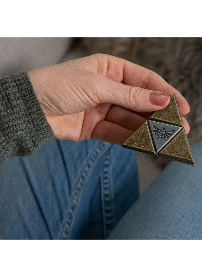 Hanayama BePuzzled, Legend of Zelda Triforce Hanayama Cast Brain Teaser Mensa Rated Level 5, for Ages 12 and Up  - Image 4