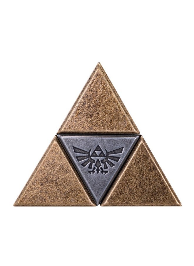 Hanayama BePuzzled, Legend of Zelda Triforce Hanayama Cast Brain Teaser Mensa Rated Level 5, for Ages 12 and Up  - Image 2