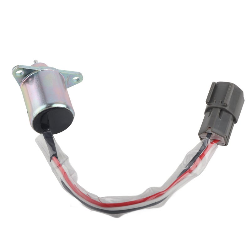 Fuel Shut Off Solenoid 1503ES 12S5SUC12S 12V Iron Shell Replacement for Komatsu PC40 PC45 - Image 4