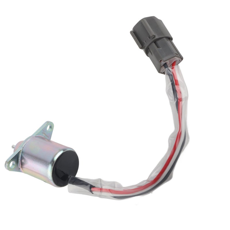 Fuel Shut Off Solenoid 1503ES 12S5SUC12S 12V Iron Shell Replacement for Komatsu PC40 PC45 - Image 3