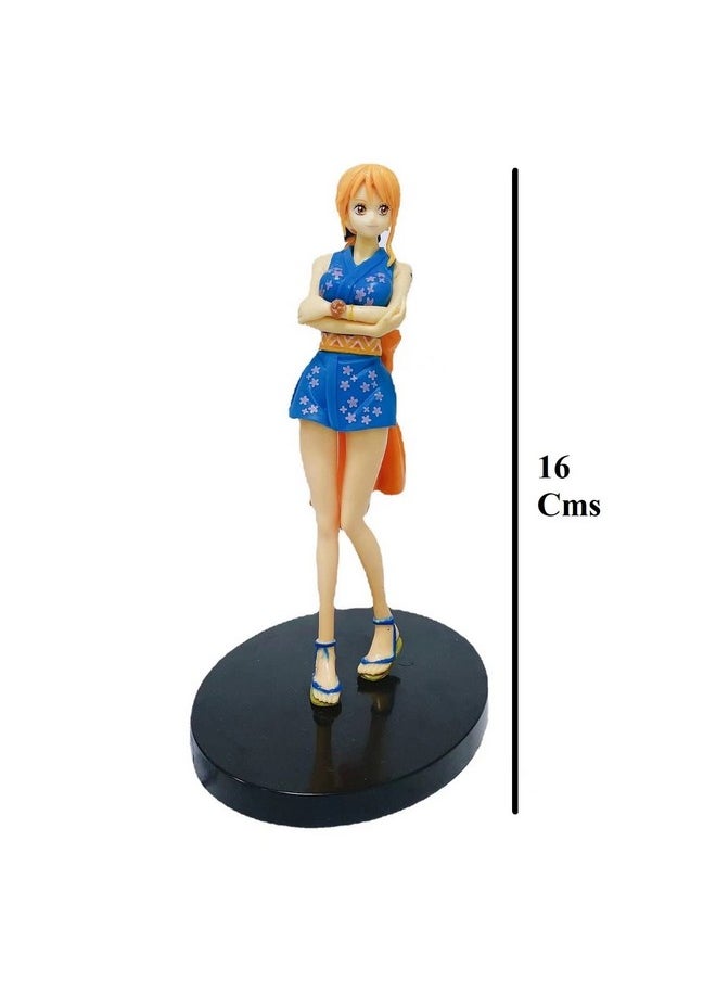 Trunkin - Trunkin | One Piece Nami Kimono 16cm Action Figure |Weeb Manga Collectible Figure Model Toys | Anime Figure PVC - Image 1