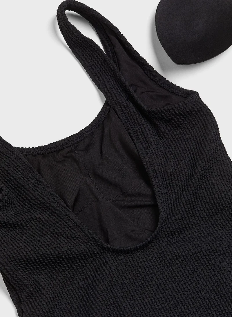 H&M High Leg Swimsuit