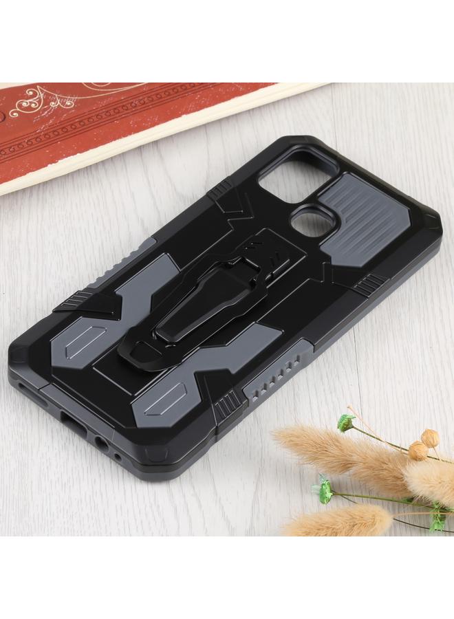 S-TOP Case For Infinix Smart 5 Armor Warrior Shockproof PC + TPU Protective Case - Image 4
