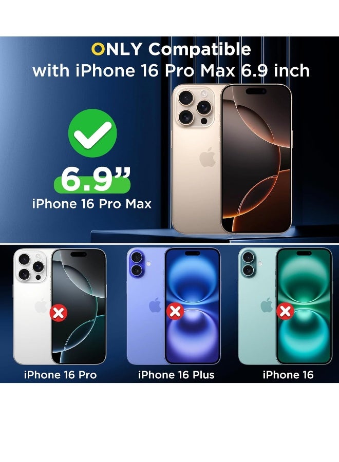 DUSALA iPhone 16 Pro Max Case Clear Compatible with Magsafe Anti Yellowing Grade Protection Shockproof Slim Phone Case for iPhone 16 Pro Max 6.9 inch  - Image 2