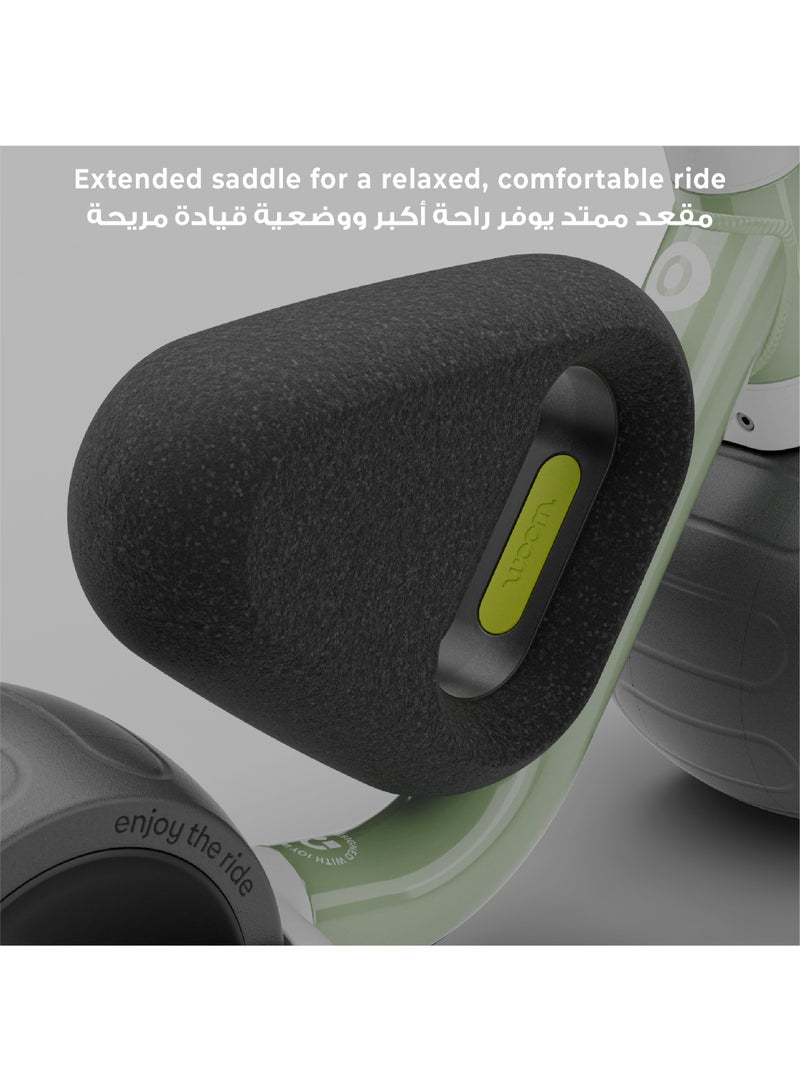 Woom WOW Self-Balancing, Balance Bike, Bicycle for Toddlers, Self-Centering Steering & Easy-Carry, 9–36 months (28–40 in), Soft Sprout - Image 5