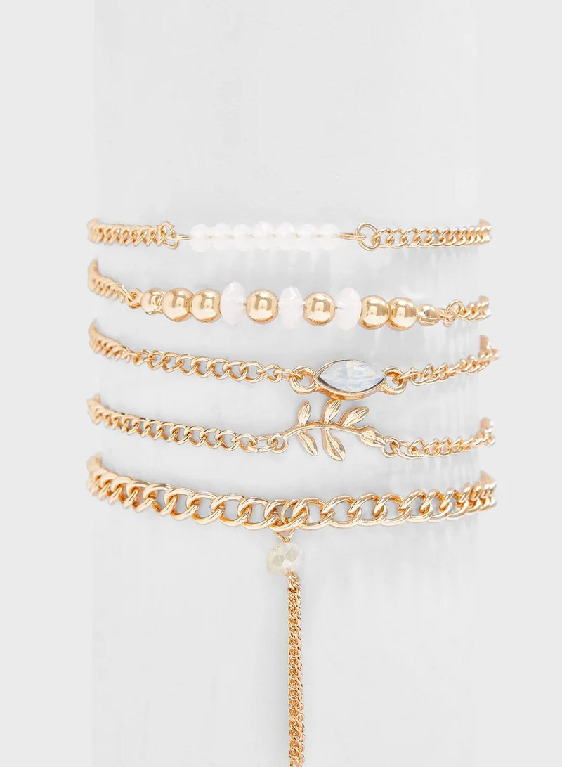 Iconic Multipack Chain Bracelets