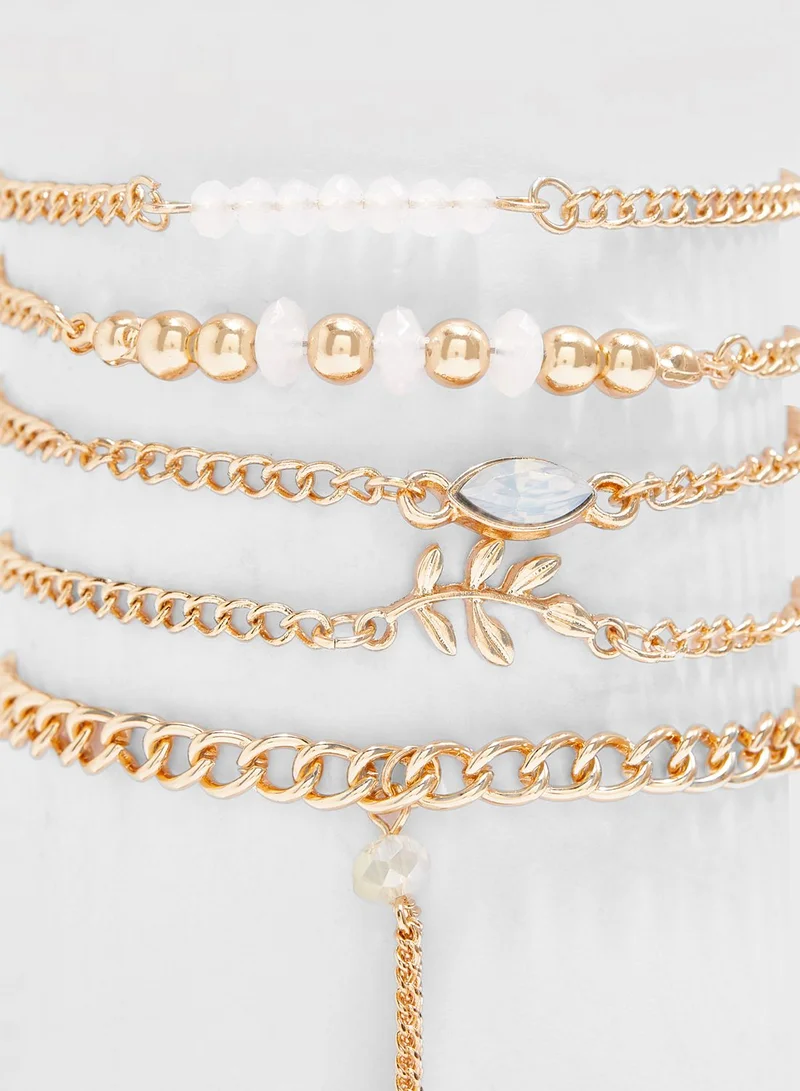 Iconic Multipack Chain Bracelets