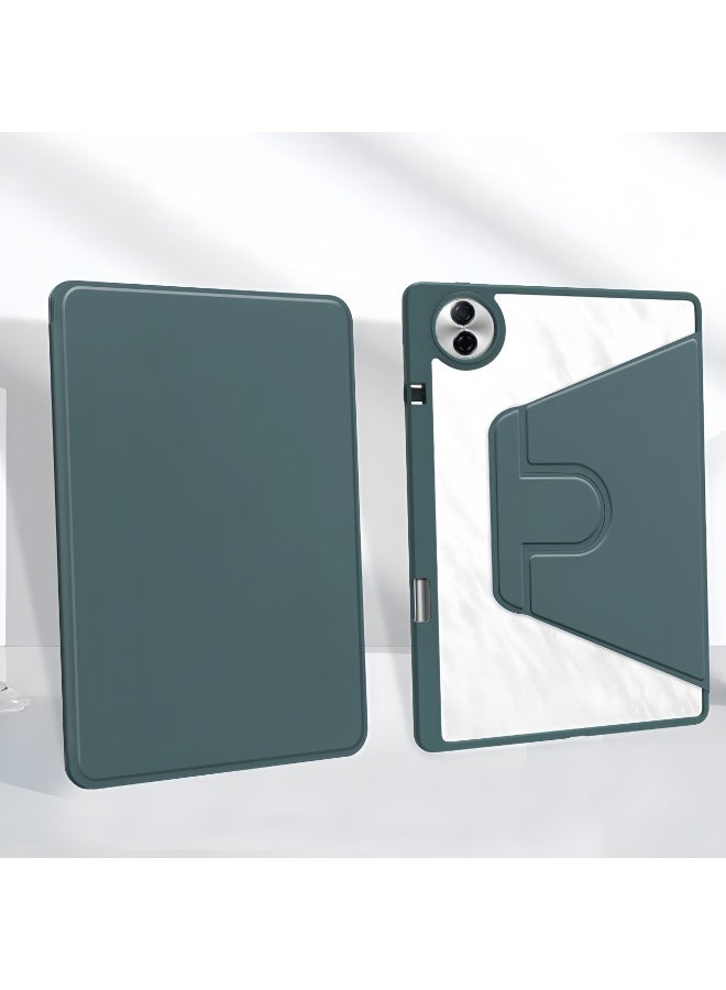 general 360° Case for Honor Pad 10 12.1 inch Tablet 2025 with pencil holder, Clear transparent back shell , Shockproof cover - Image 2