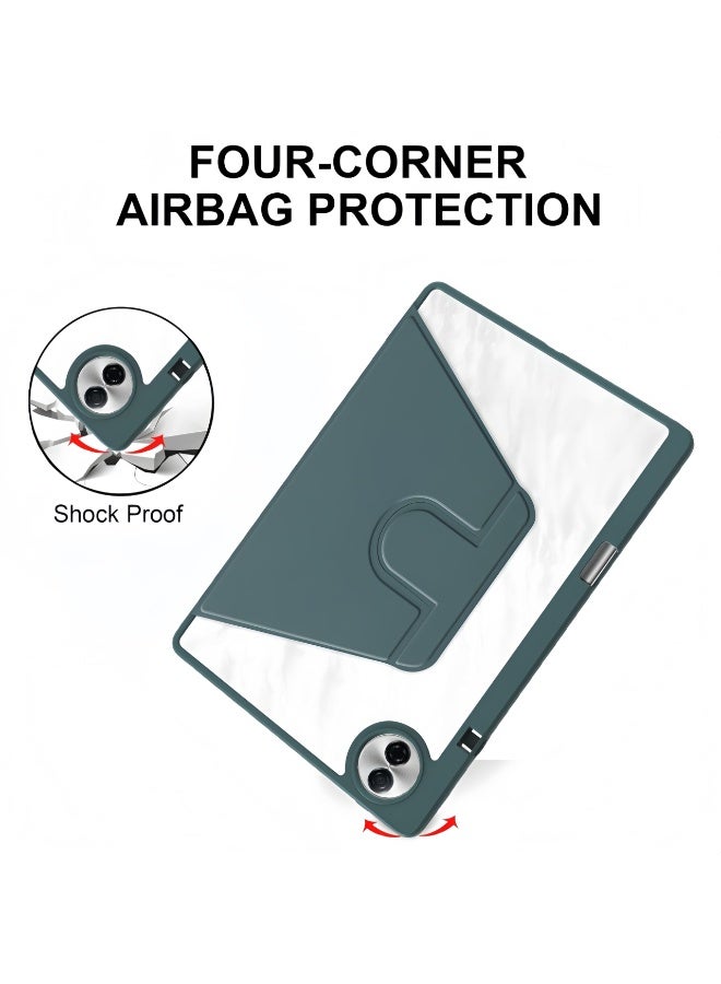 general 360° Case for Honor Pad 10 12.1 inch Tablet 2025 with pencil holder, Clear transparent back shell , Shockproof cover - Image 4