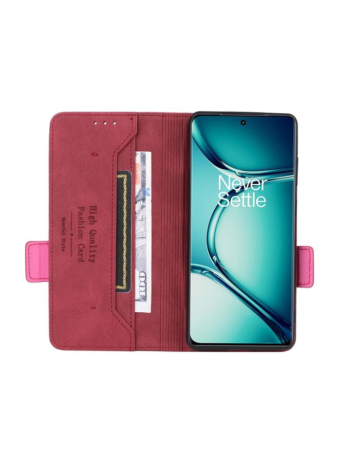 اس-توب جراب هاتف OnePlus Ace 2 Pro 5G مصنوع من الجلد مع مشبك مغناطيسي - Image 4