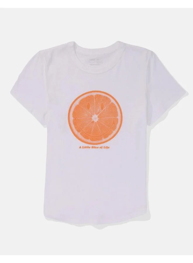 آري من امريكان ايجل Crew Neck Printed T-Shirt