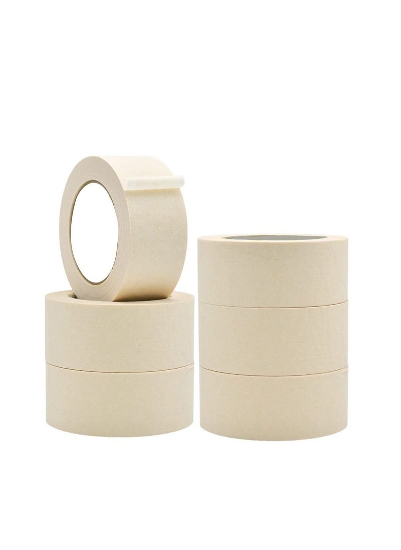 Libra Heavy Duty Masking Tape (Ivory 3in x 30 Yard) Pack of 6  - Image 2