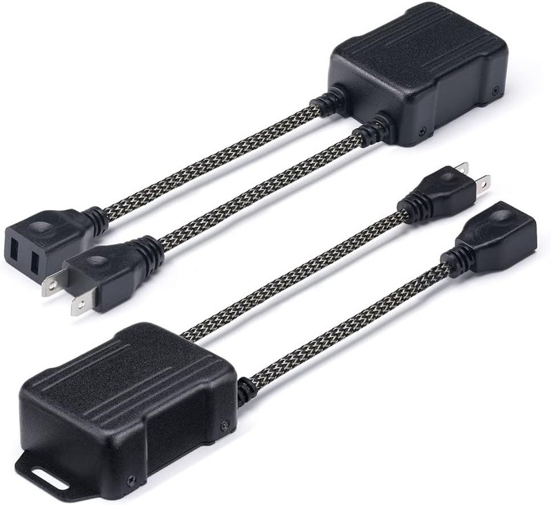 Xprite LED Headlight Canbus Anti-Flicker Harness | Bulbs Resistor Decoder Error Free Conversion Kit for H7 (1 Pair) - Image 1