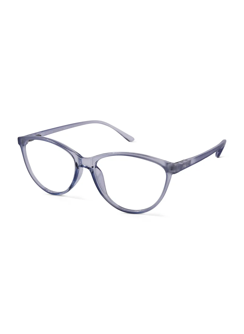 Woggles Cipher Code Cateye Blue Screen Glasses