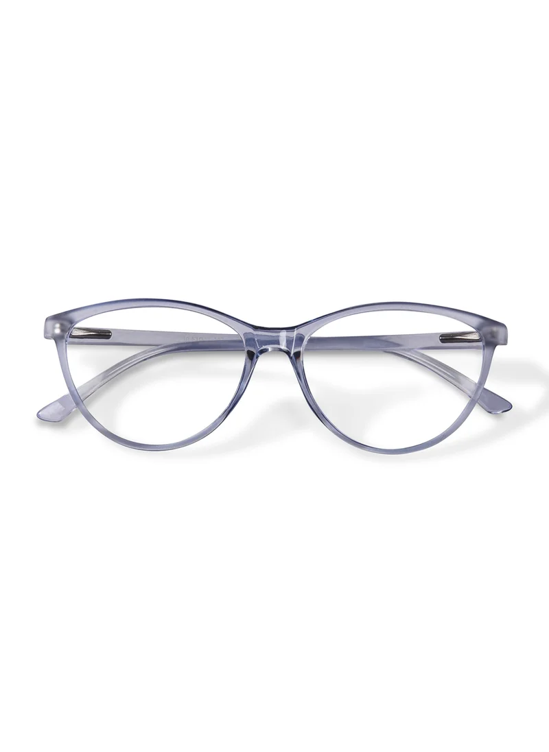 Woggles Cipher Code Cateye Blue Screen Glasses