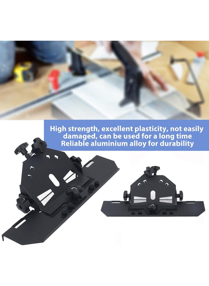 HURRISE Tile Cutter Cutting Guide 45 Degree Angle Cutting Tool For Grinder For Glass Tiles Microcrystalline Stone Ceramic And Glazed Tiles With Steel Material  - Image 4