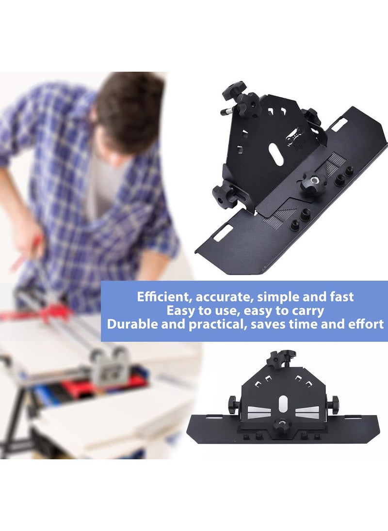 HURRISE Tile Cutter Cutting Guide 45 Degree Angle Cutting Tool For Grinder For Glass Tiles Microcrystalline Stone Ceramic And Glazed Tiles With Steel Material  - Image 3