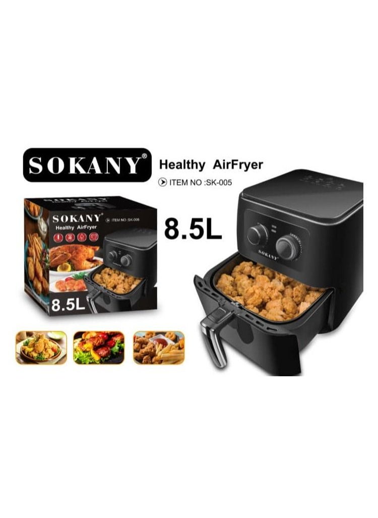 sokany air fryer without oil 8.5 liters - pzsku/Z5444EEC00060ADF79EDDZ/45/_/1679912010/988b3448-db7a-4f09-9b7f-4b2ba394b7d1