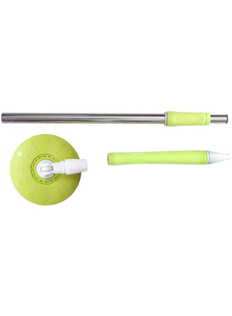 Spin Mop No Bucket Floor Cleaning Mop with Removable Microfiber Mop Refill and Extendable Handle Bar, Replace Old Posha with Easy Clean Cleaner for Home, Kitchen, Bathroom - Image 4