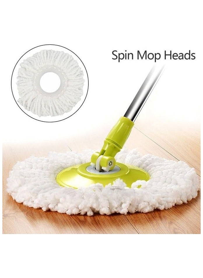 Spin Mop No Bucket Floor Cleaning Mop with Removable Microfiber Mop Refill and Extendable Handle Bar, Replace Old Posha with Easy Clean Cleaner for Home, Kitchen, Bathroom - Image 5