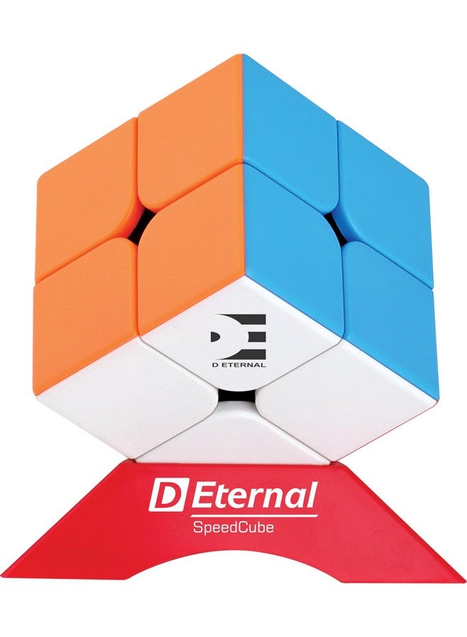 D ETERNAL Magnity 2M Magnetic Cube 2x2 (Magnet) Stickerless Magic Speed Cube Puzzle Game for Kids (Magnity 2M 2x2 (Magnetic)) - Image 2
