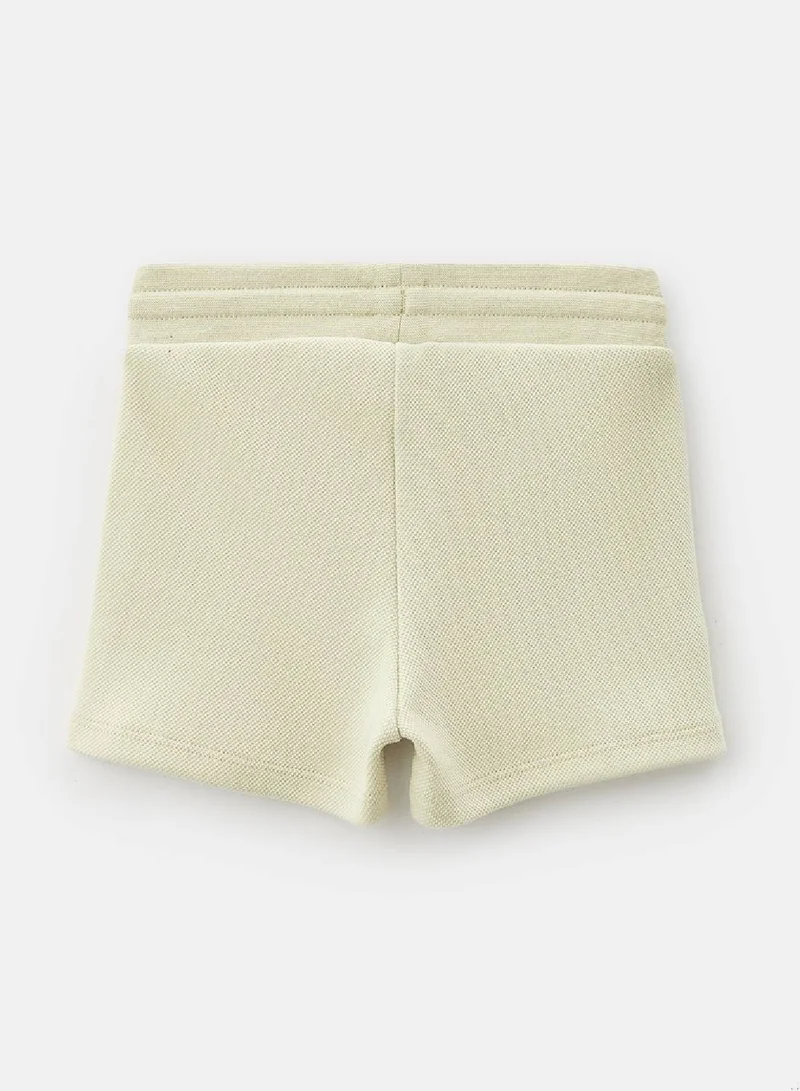 Calvin Klein Jeans Baby's Pique Hawk Shorts Gift Pack - Cotton, Green
