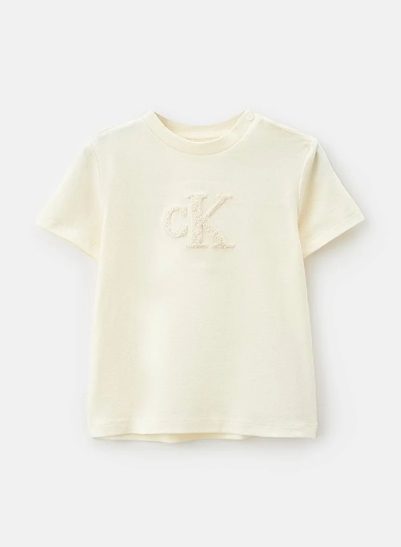 Calvin Klein Jeans Baby's Pique Hawk Shorts Gift Pack - Cotton, Green