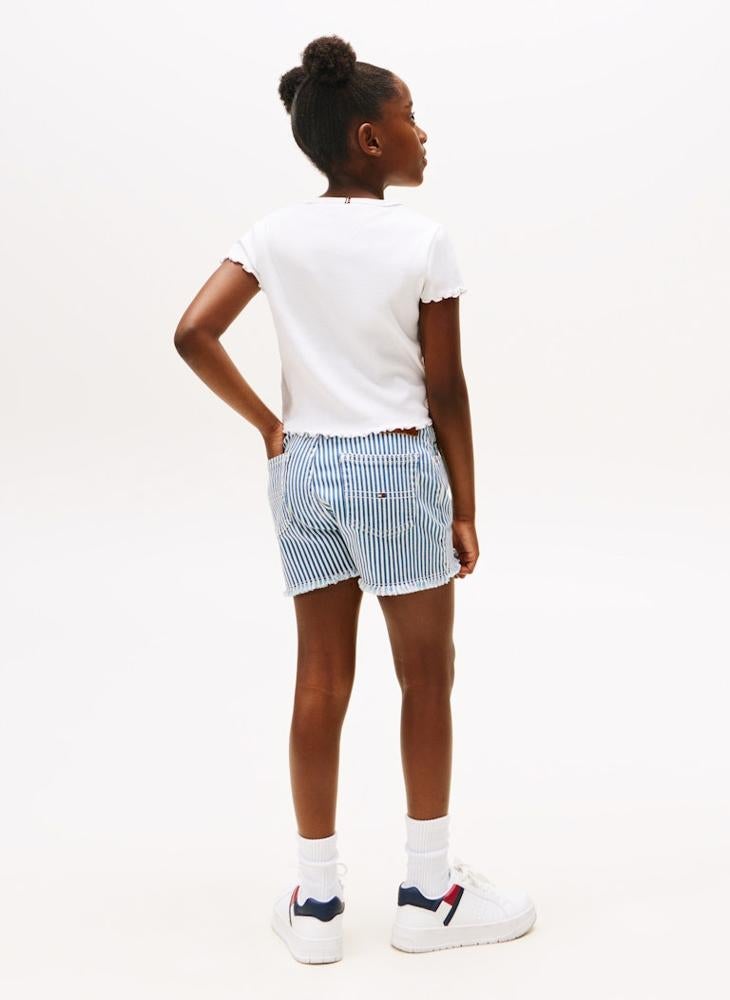 TOMMY HILFIGER Kids Essential Rib Top - Image 2