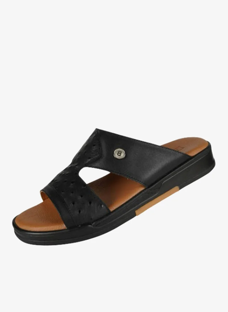 Barjeel Uno Black Barjeel Uno Mens Elegant Sandals VTKB-03 Black for Men | Best Price UAE