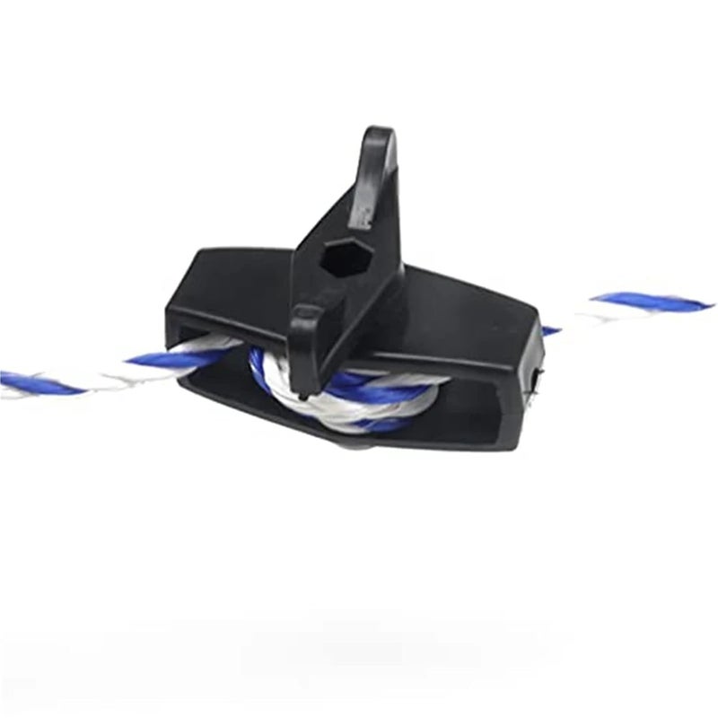 مشد سلك أسود محمول لسياج كهربائي 50 قطعة - Image 4