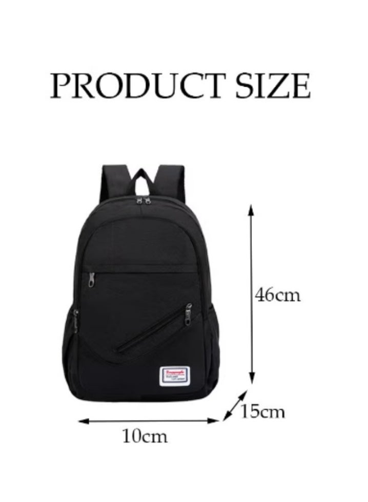 DUNISO New Black 3 - Piece Backpack Set | Multi - Scenario Applicable, Practical and Stylish - Image 4