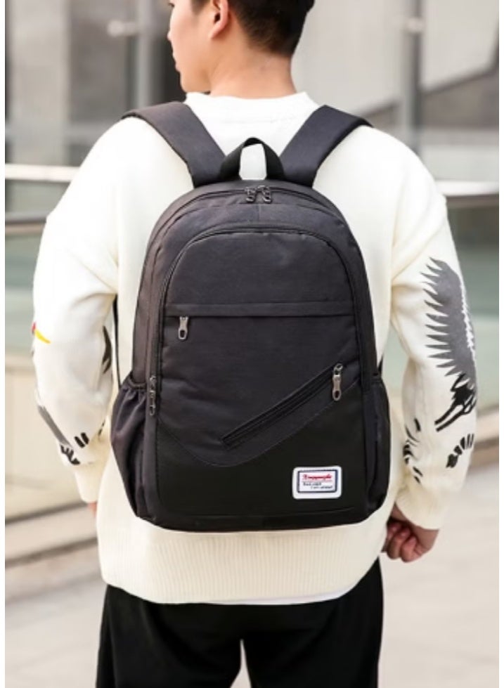 DUNISO New Black 3 - Piece Backpack Set | Multi - Scenario Applicable, Practical and Stylish - Image 3