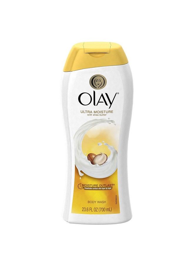 Olay Ultra Moisture Moisturizing Body Wash With Shea Butter 23.6 Oz 2 Pk - Image 3