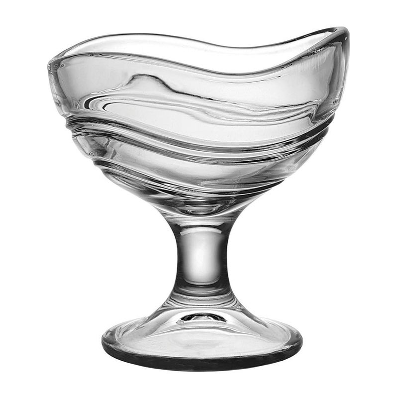 Cloudsell Bulbous Ice Cream Bowl Dessert and Pudding Cup Dessert Bowl Set of 4 200 ml - Image 2