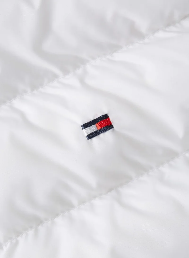 تومي هيلفيغر جاكيت بغطاء للرأس محبوك