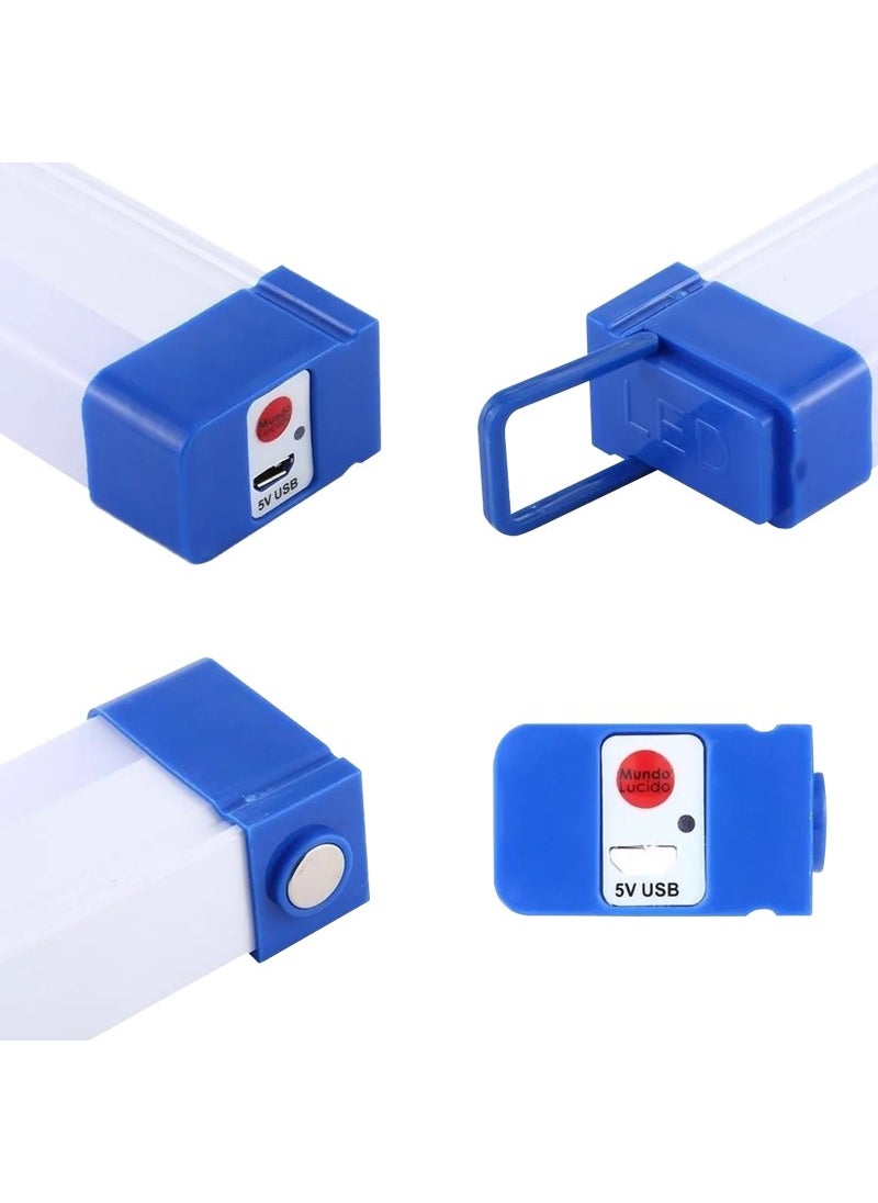 Trade Jam - BK-300 Magnetic Rechargeable Solar Lamp 32 cm (Don't Forget the Panel in 2 Pieces) (4396) - Image 1