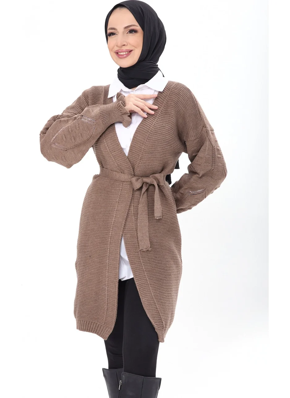 Tofisa 23920-MINK Knitwear Cardigan