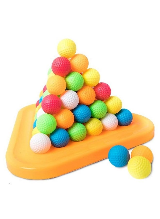 Goyal's Pyramid Ball Puzzle Game - Challenging 3D Maze Puzzle for Fun and Brain Training with 60 Colourful Balls for Kids 3 Years & Above - Image 4