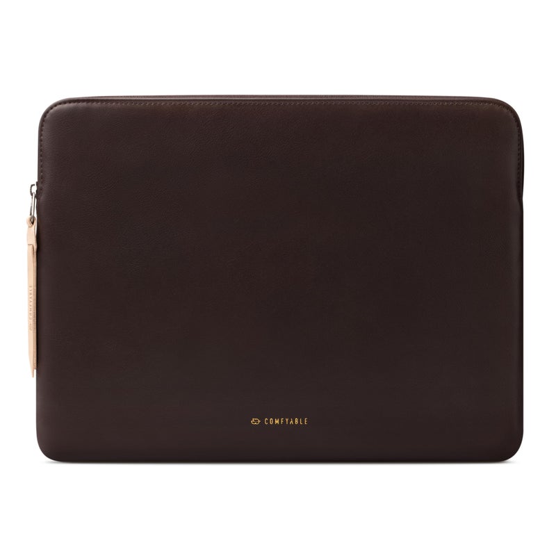 Comfyable Tablet Sleeve Compatible with iPad Air 11" M3 2025, iPad Pro 11 Inch M5 2025 & Smart/Magic Keyboard with Pencil Holder-PU Leather Bag Water-Resistant Slim Case - Chocolate - Image 1