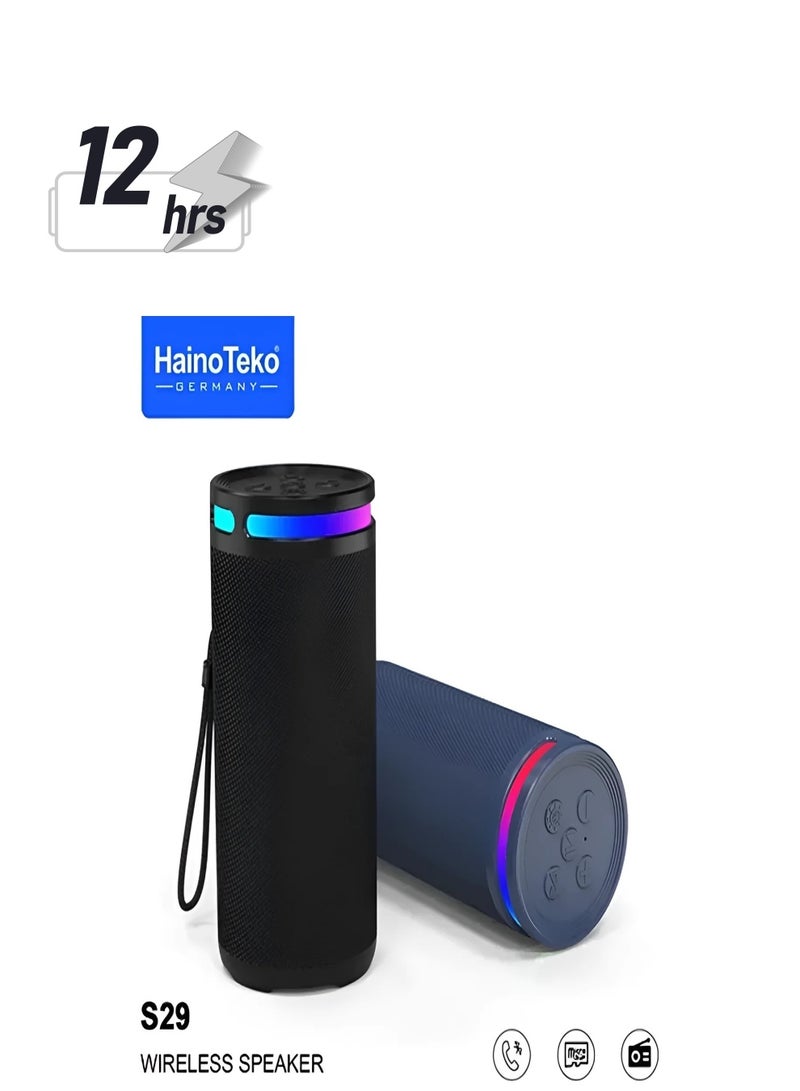 Haino teko s29 wireless speaker (Black) - Image 1