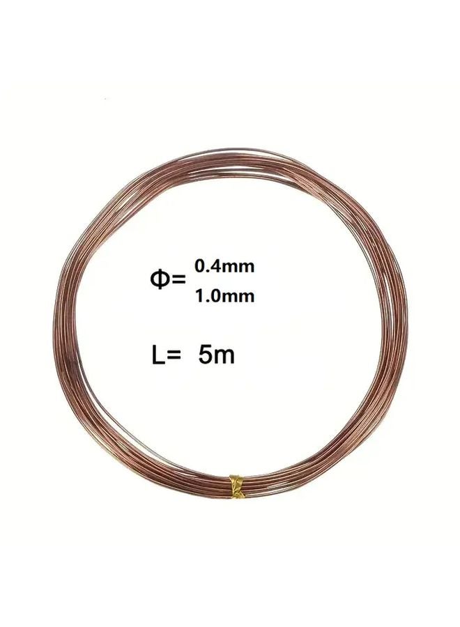 1 0mm T2 Pure Copper Round Wire 5 Meter for Crafting Electrical Wiring Professional Grade Cord - Image 5