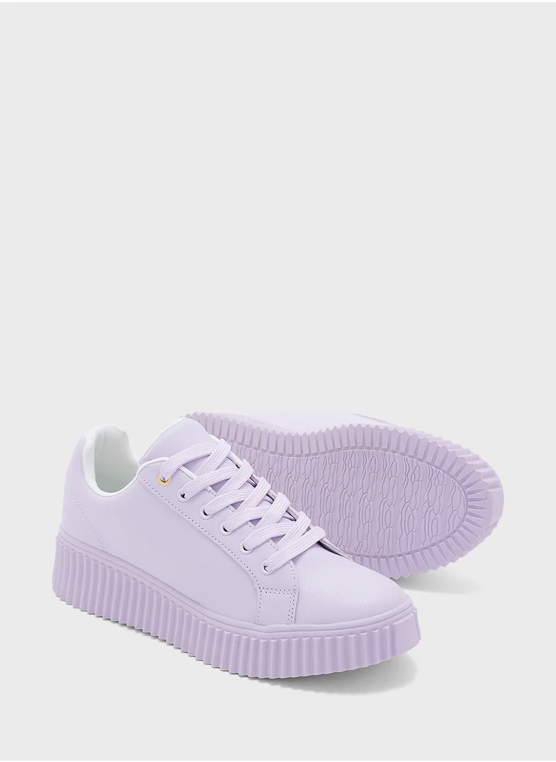 Ginger Mild Grain Low Top Sneakers