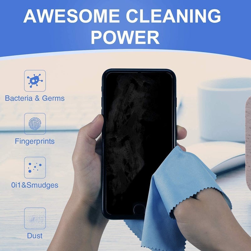 YTM (Pack of 25 pcs) Cloth to Clean Mobile/Laptop Screen, Computer, Tab, LCD Display, Camera for Mobiles, Laptops, Computers - Image 2