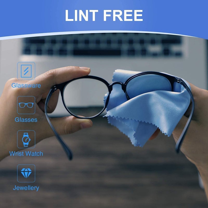 YTM (Pack of 25 pcs) Cloth to Clean Mobile/Laptop Screen, Computer, Tab, LCD Display, Camera for Mobiles, Laptops, Computers - Image 1