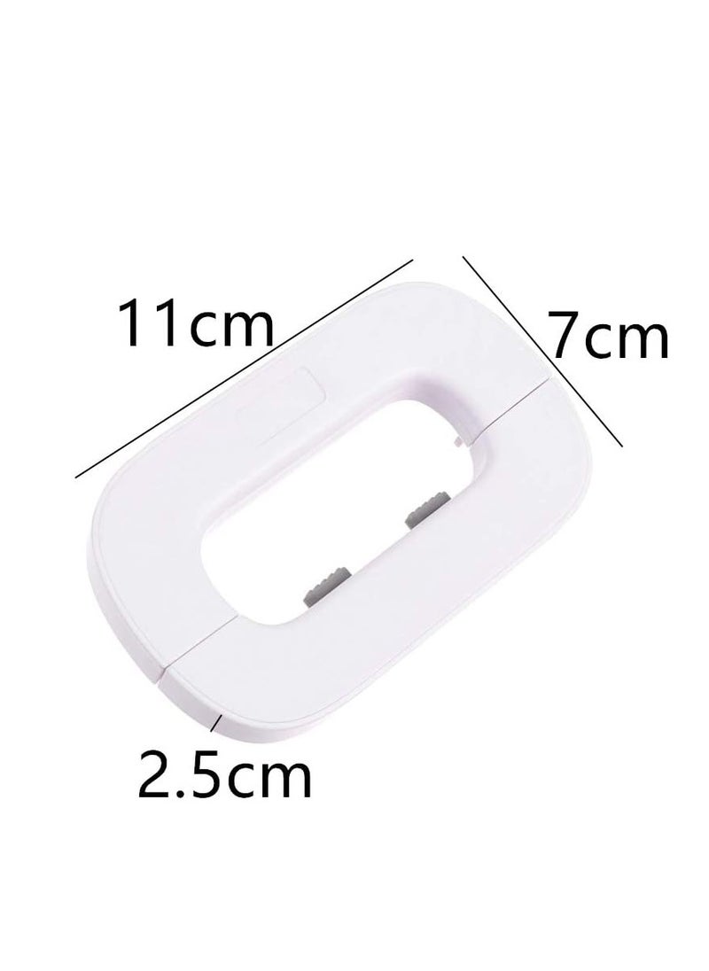 Child Door Handle Safety Lock And Child Safety Belt Lock (White)