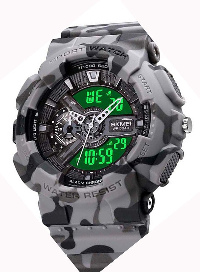 Men's 1688 New Arrival  Waterproof Electronic Fashion Classic Sports Plastic Digital Reloj Wristwatch