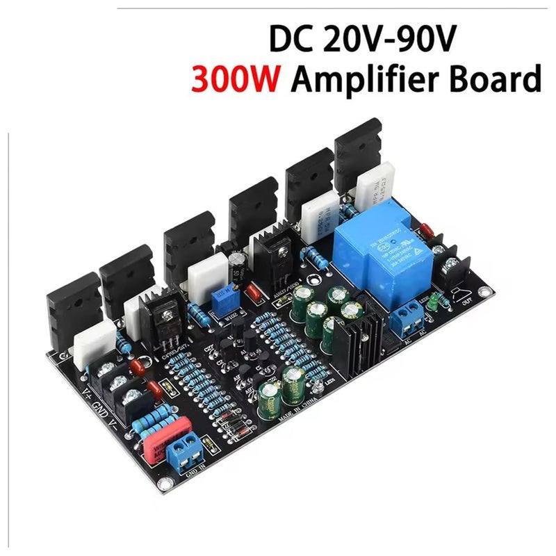 300W Power Amplifier Board High Fidelity Sound Wide Voltage Compatibility - Image 3