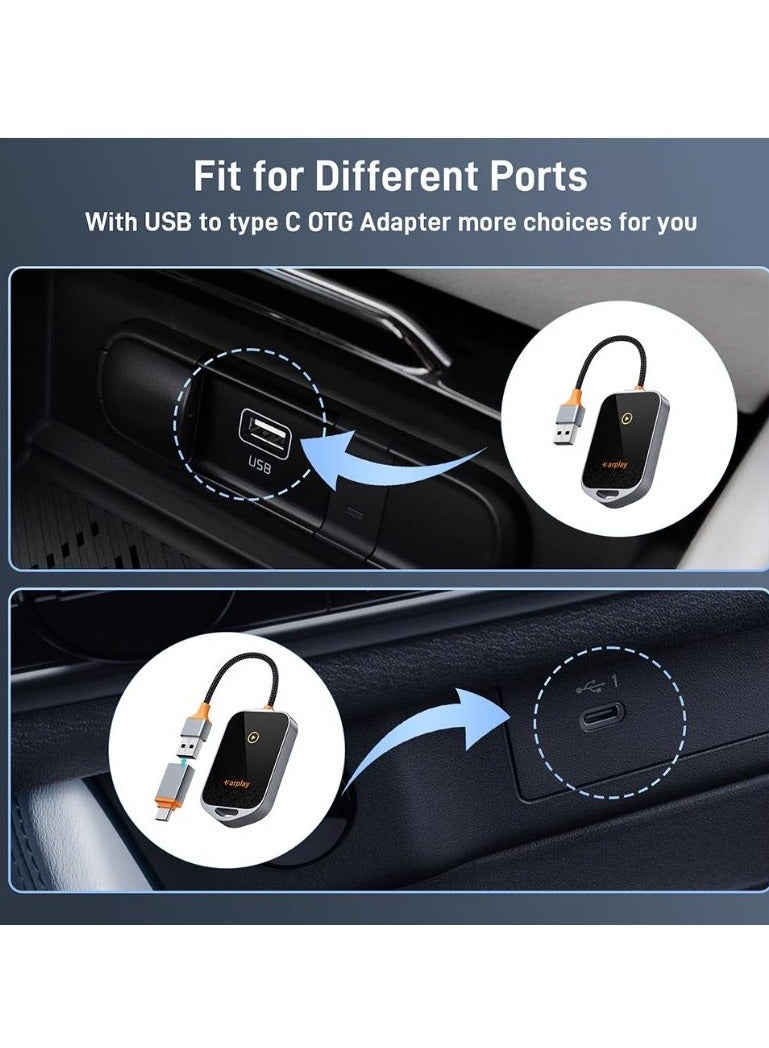 Mini Car Play Wireless Adapter Linux Car Play Dongle BT5.0  - Image 2