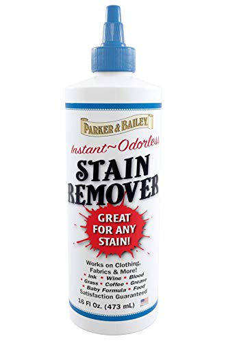 Parker Bailey Parker and Bailey Stain Remover- Blood Stain Remover for Carpet, Clothes, Sheets and Mattress - Garment and Fabric Laundry Stain Remover - 16oz - Image 1