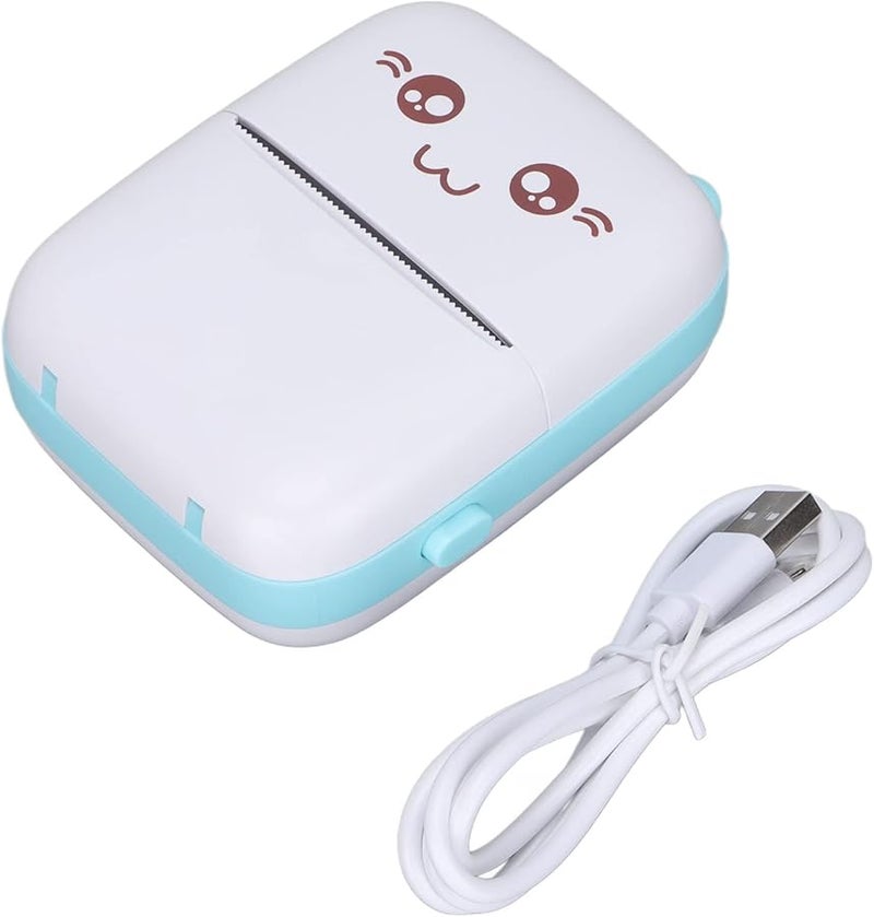 طابعة Fydun المحمولة لقائمة التسوق وطباعة الملصقات باللون الأزرق - Image 3